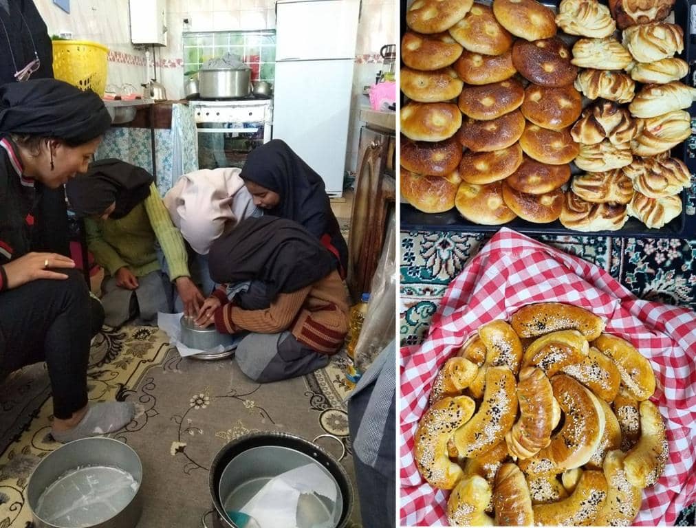 Children learning to bake for Eid al-Fitr, a tradition of sharing blessings often supported by crypto donations like USDT to help the needy celebrate.