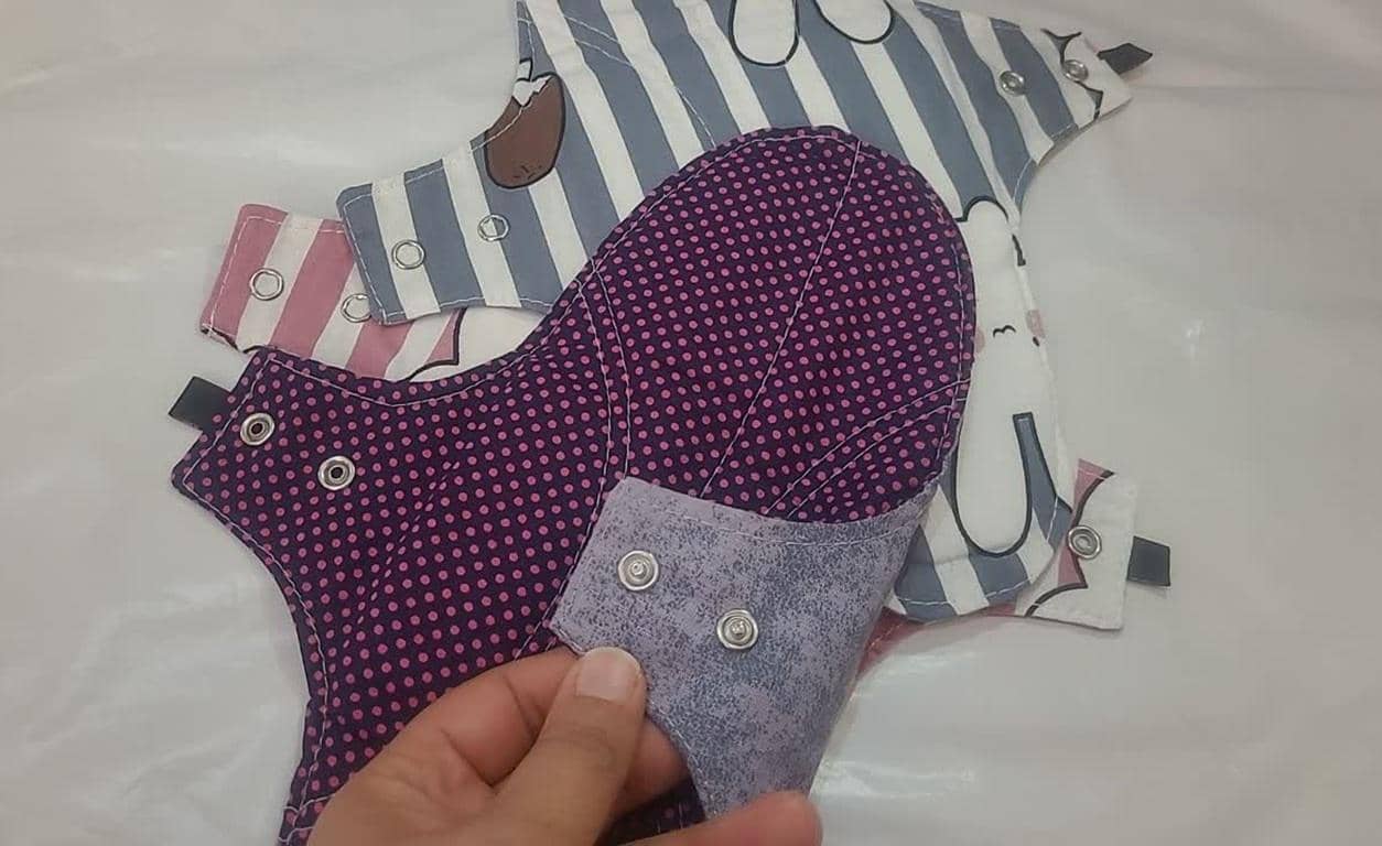Reusable menstrual pads for women, promoting health and dignity. Crypto donations enable this program, supported by the processing timestamp for processing with ETH.