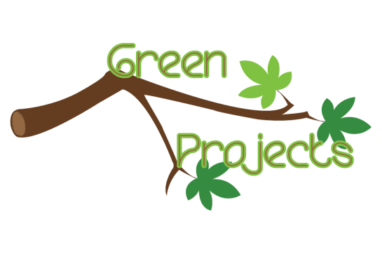 Green Projects logo with leaves, representing sustainable Zakat initiatives and community support, made possible through ETH donations.