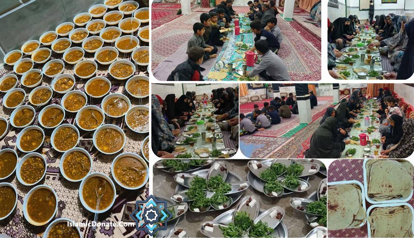 Kaffarah food distribution to the needy aided by Ethereum donations. Islamic charity provides meals for 60 people, fulfilling expiation obligations and offering relief with crypto support.