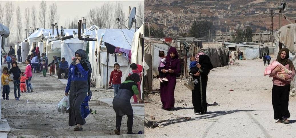 Refugee camp in Lebanon with families needing warm clothes and blankets this autumn. Donations accepted via SOL for immediate relief.