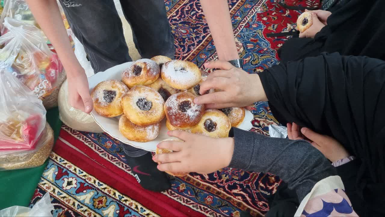 Women share sweets and break fast during Ramadan and International Women's Day, with aid potentially supported by Tron donations.