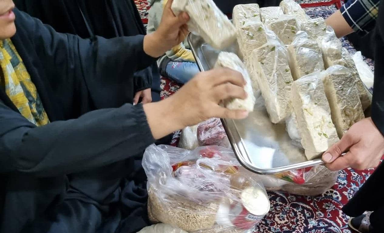 Celebrating Mawlid with crypto donations provides food and sweets for the needy, including wheat and halva, supported by ETH.