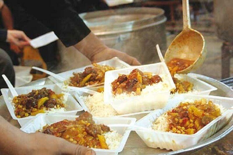Serving hot meals of rice and stew to boxes, crypto donations support this food aid with USDT, aiding vulnerable populations.