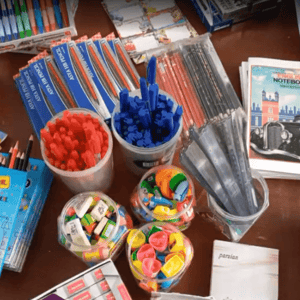 Back to school supplies donated via Ripple (XRP) for 200 orphans, including notebooks, pens, and pencils, enabling education in disadvantaged communities.