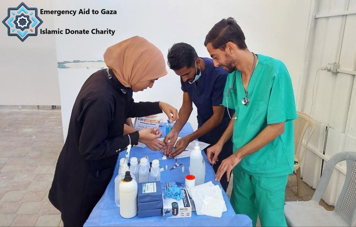 Aid Medicine Palestine Gaza Rafah Ummah Relief Nonprofit Islamic Crypto Donate Charity Nonprofit BTC ETH USDT SOL BNB LTC Giving
