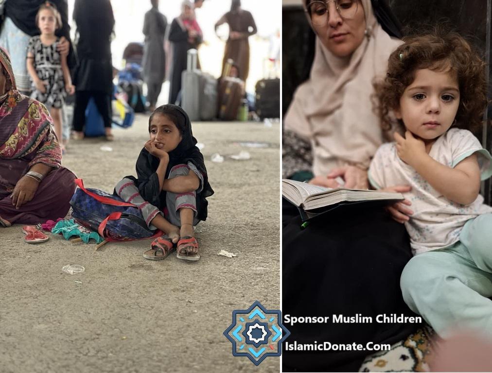 Sponsor Muslim Children Boy Girl Islamic Donate Charity crypto Wallet Bitcoin Ethereum Tether Solana Relief Nonprofit Charity